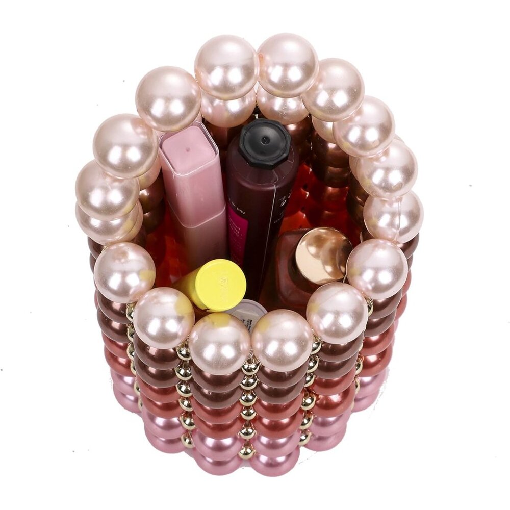 Luxury Handmade Pearl Beaded Evening Bag – Perfect for Weddings & Formal Events - Picture 7 of 7